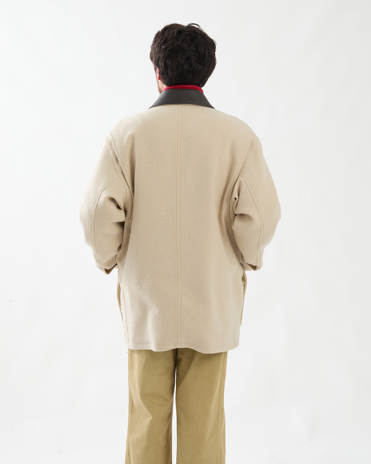 HOMESPUN TWEED ZIP BLOUSON