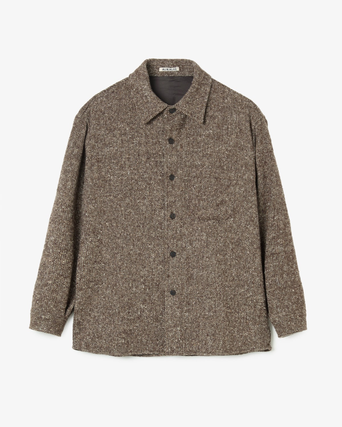 HOMESPUN TWEED SHIRT BLOUSON