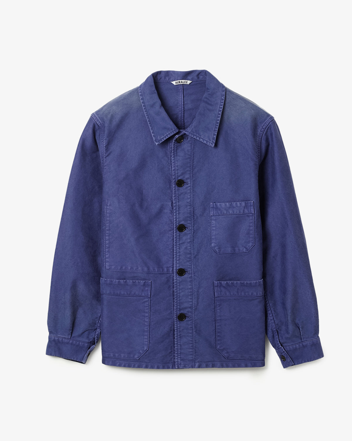 GARMENT-DYED ORGANIC COTTON HEAVY MOLESKIN COVERALL
