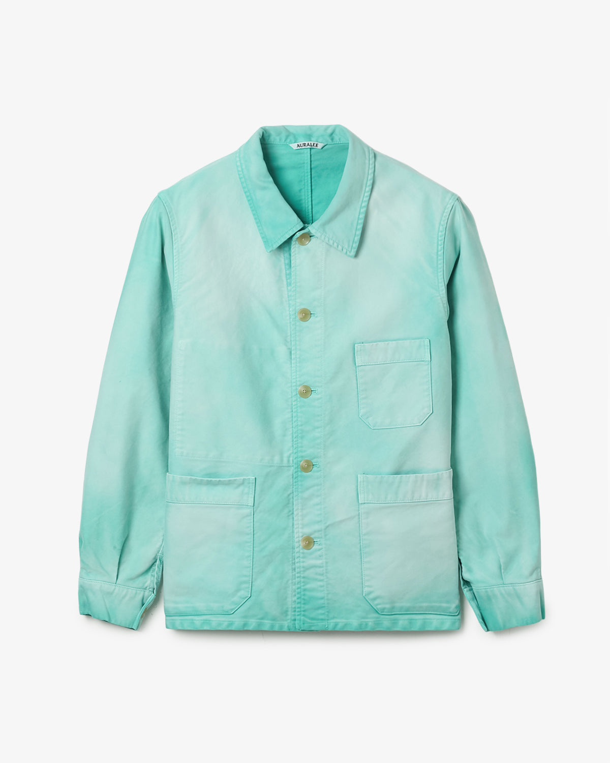GARMENT-DYED ORGANIC COTTON HEAVY MOLESKIN COVERALL