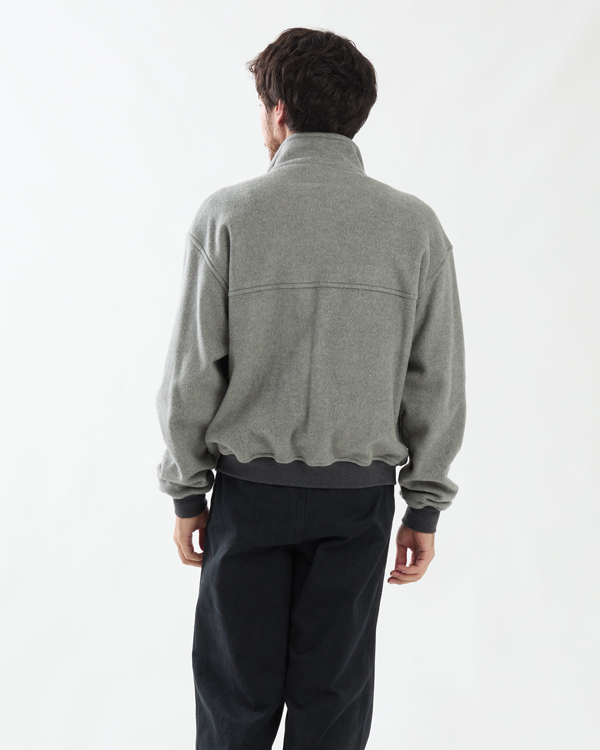 PURE SILK COMFORT FLEECE ZIP BLOUSON