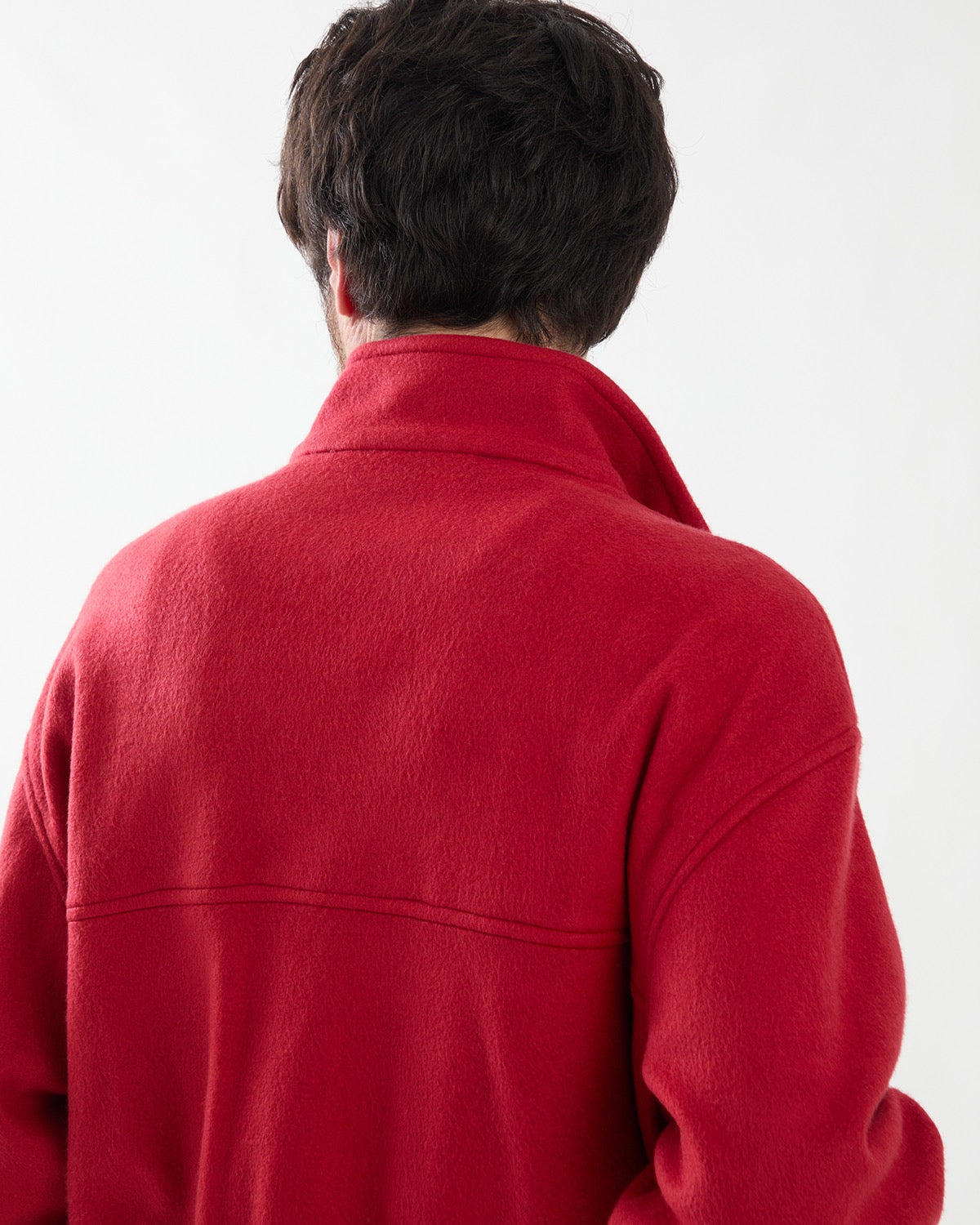 PURE SILK COMFORT FLEECE ZIP BLOUSON