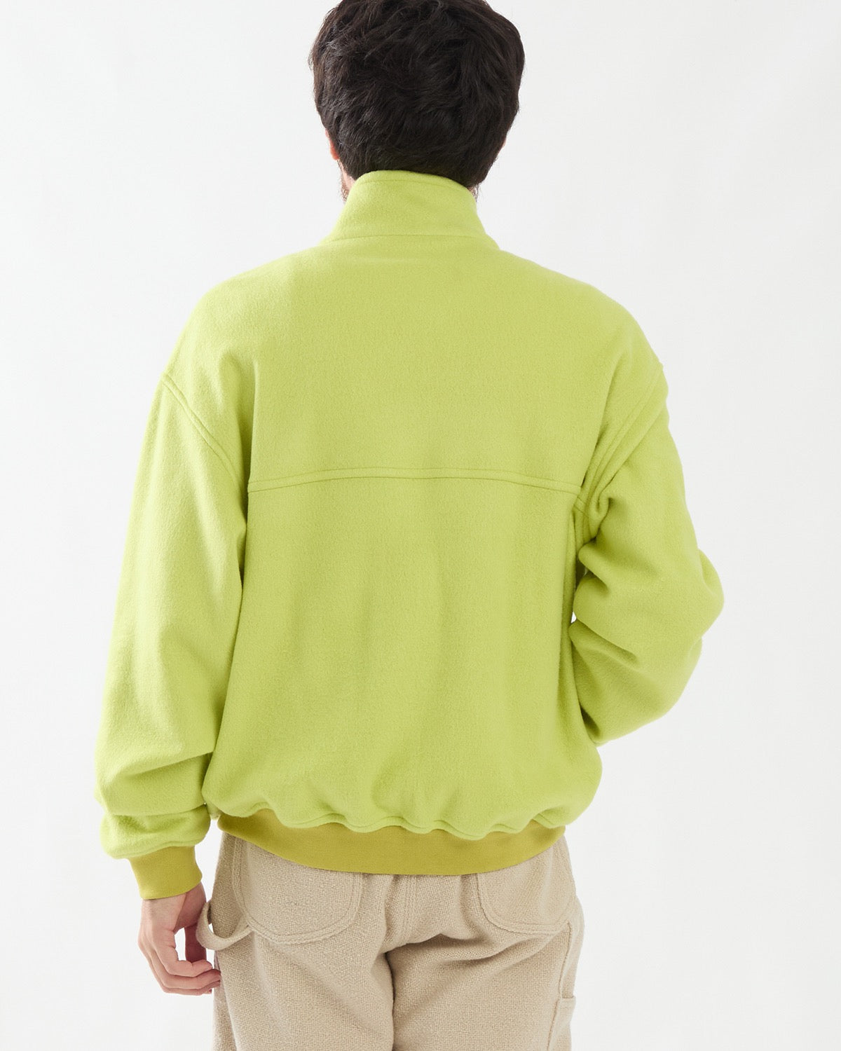 PURE SILK COMFORT FLEECE ZIP BLOUSON