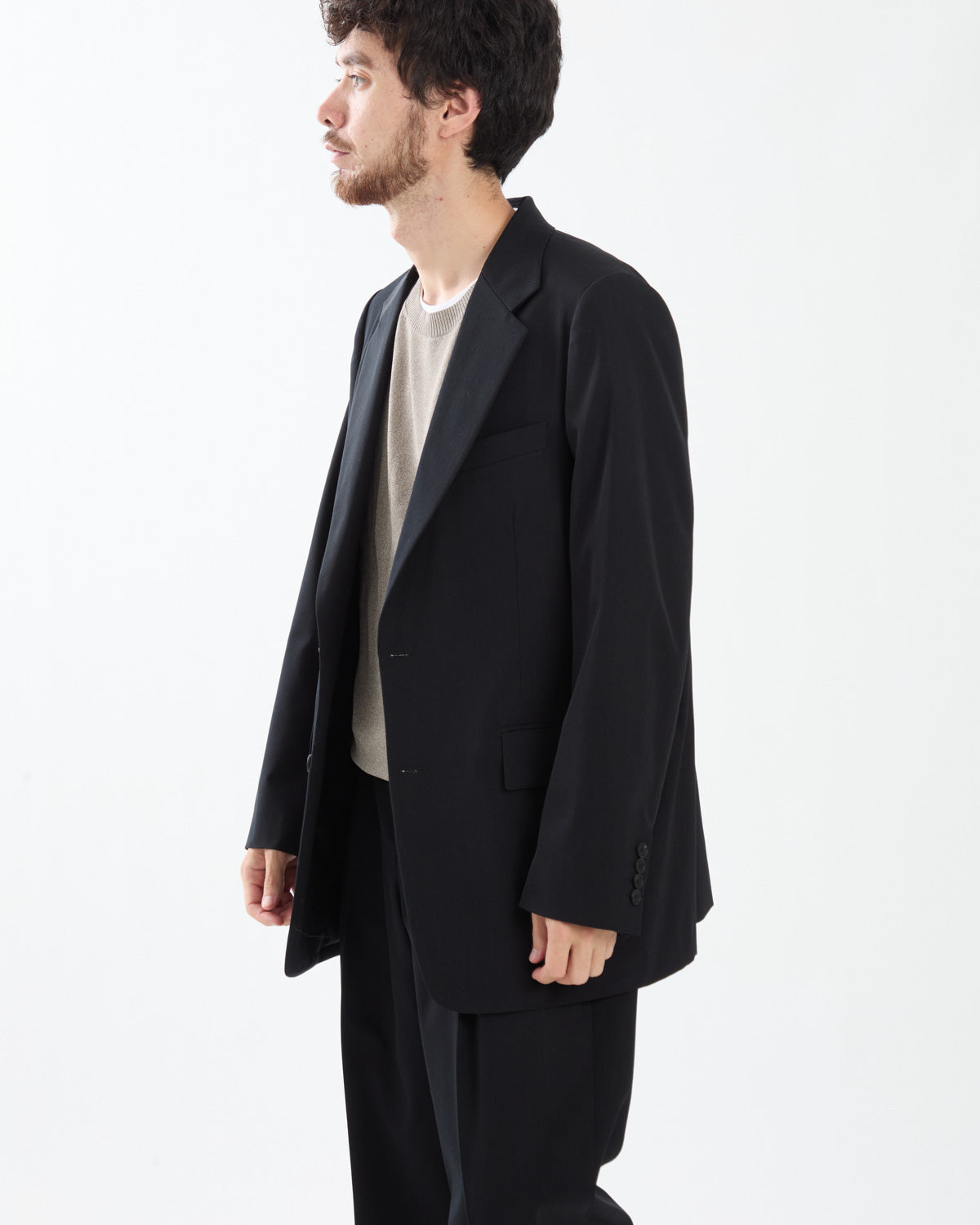 LIGHT WOOL MAX GABARDINE JACKET
