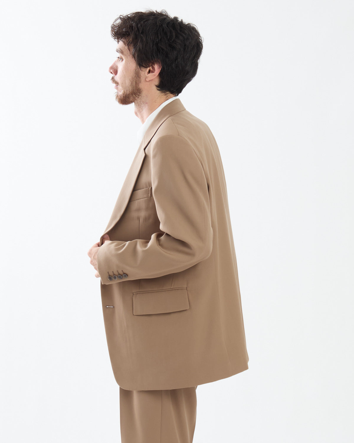 LIGHT WOOL MAX GABARDINE JACKET