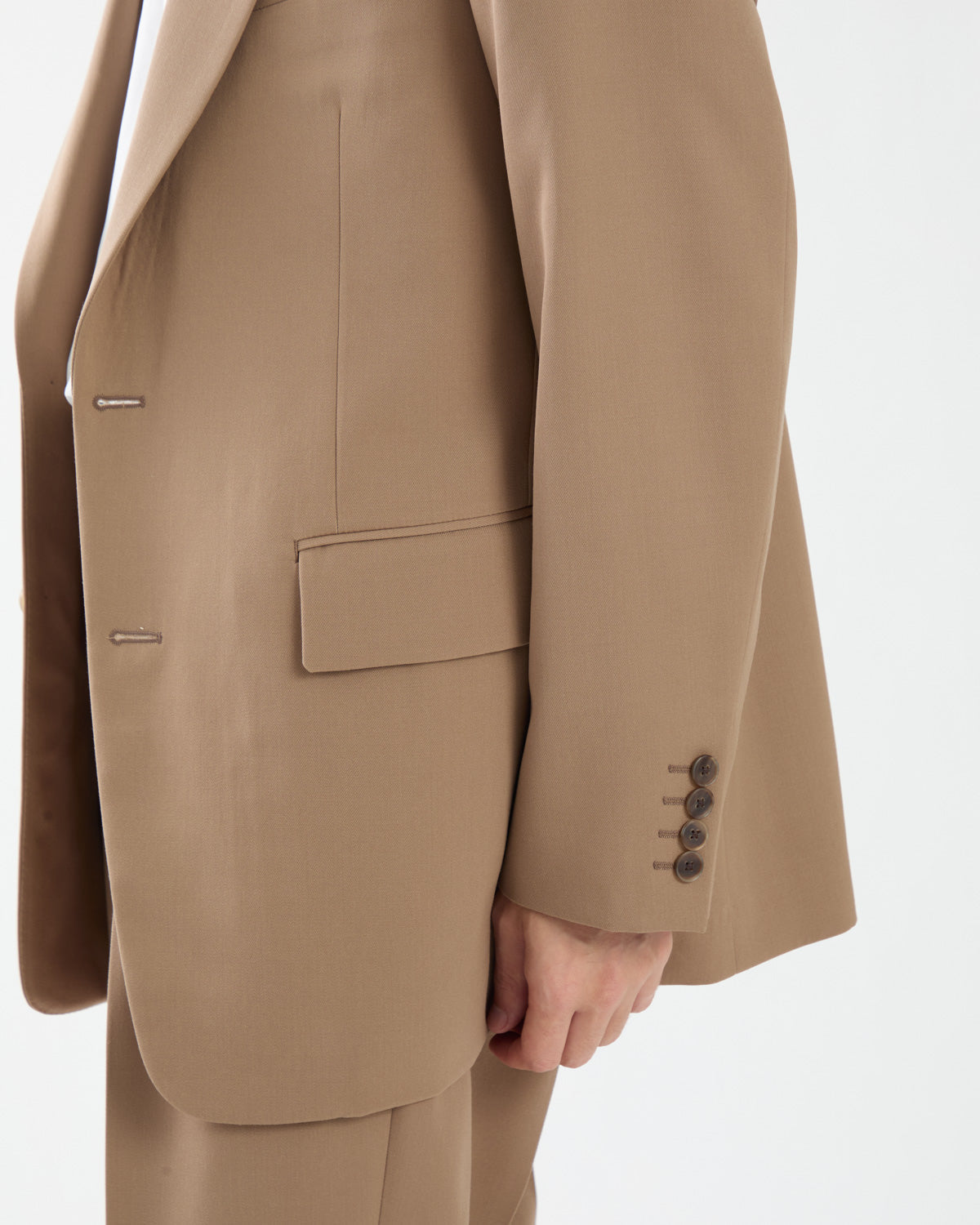 LIGHT WOOL MAX GABARDINE JACKET