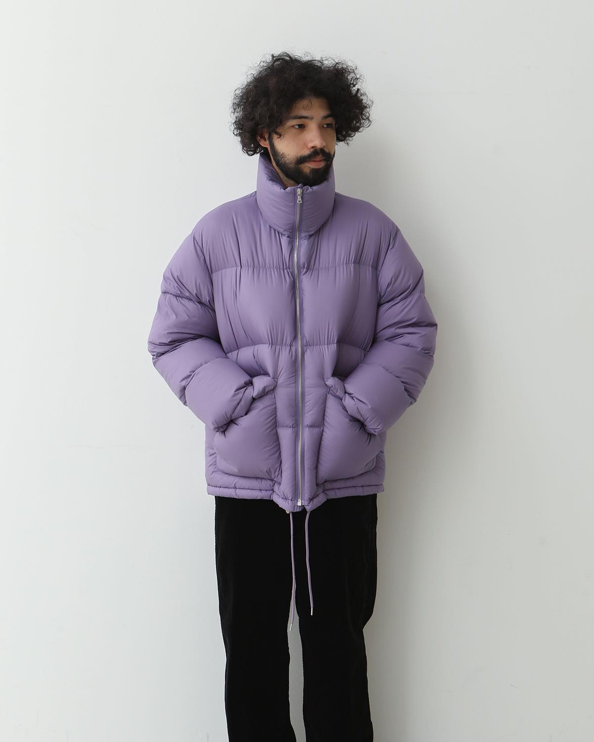 SUPER LIGHT NYLON RIPSTOP DOWN BLOUSON