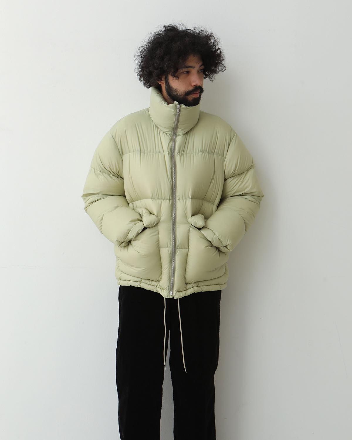 SUPER LIGHT NYLON RIPSTOP DOWN BLOUSON