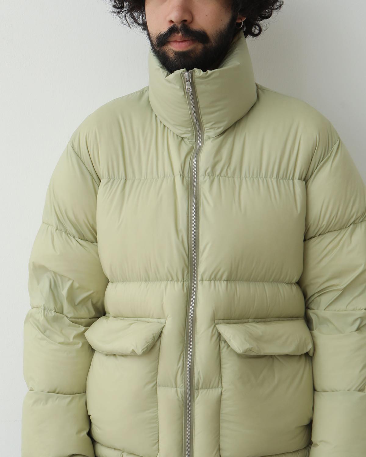 SUPER LIGHT NYLON RIPSTOP DOWN BLOUSON