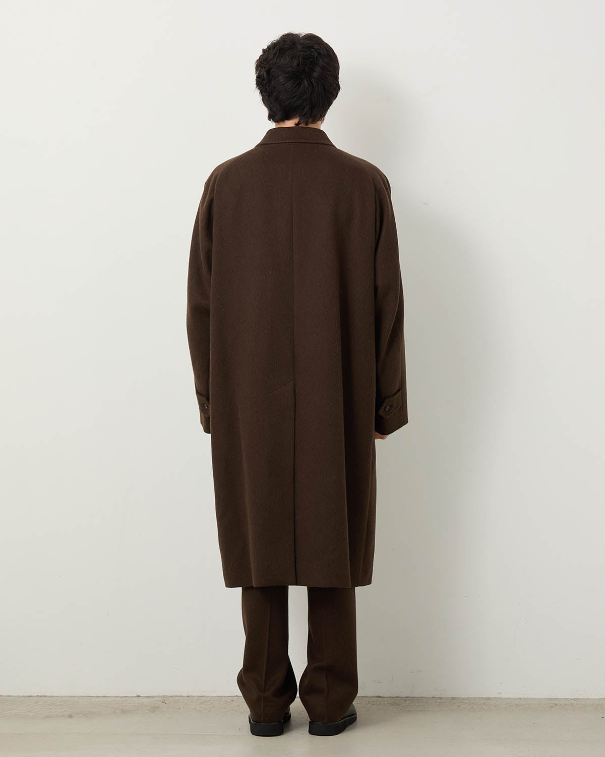 BABY CAMEL FLANNEL COAT