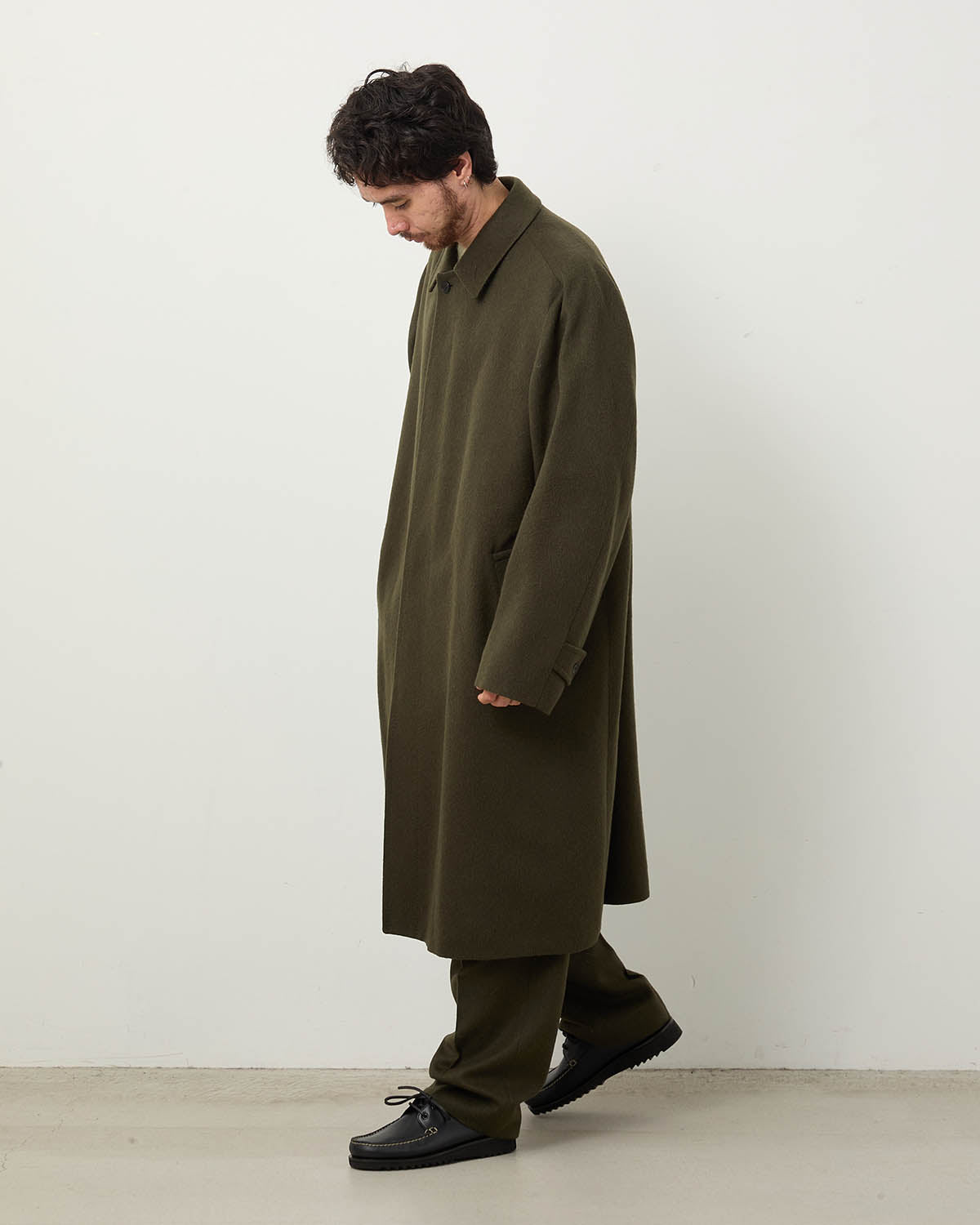 BABY CAMEL FLANNEL COAT