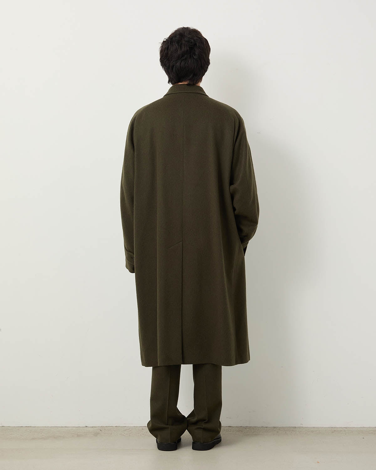 BABY CAMEL FLANNEL COAT