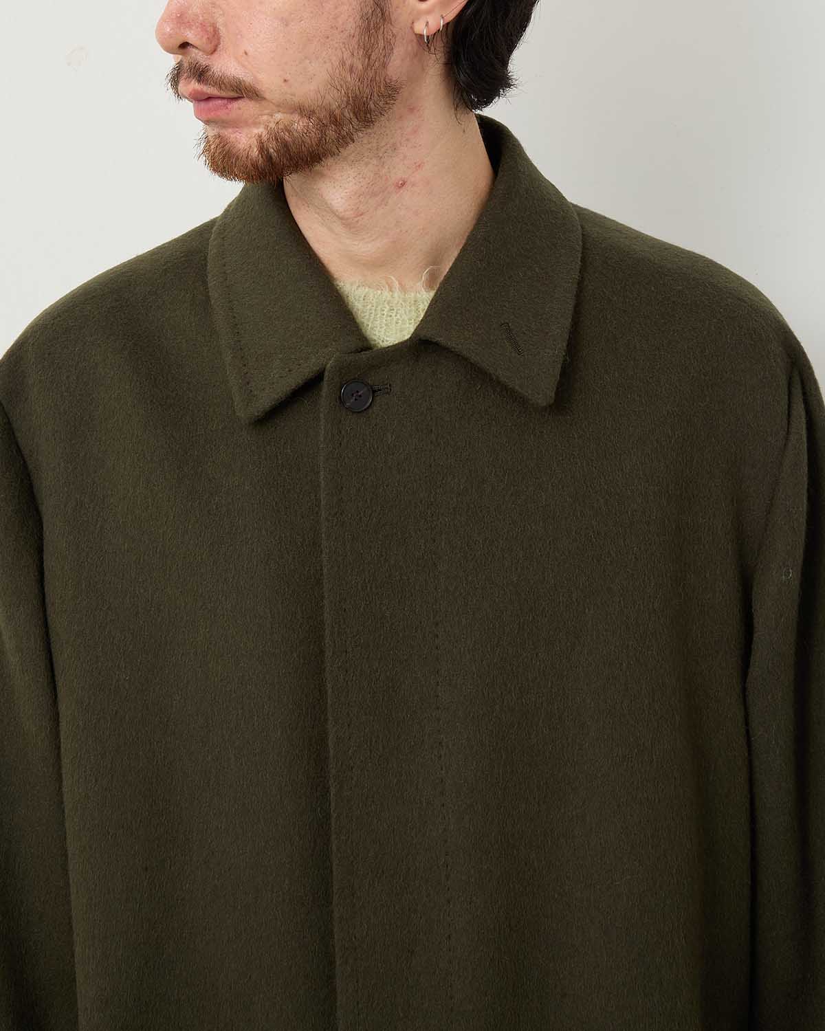 BABY CAMEL FLANNEL COAT