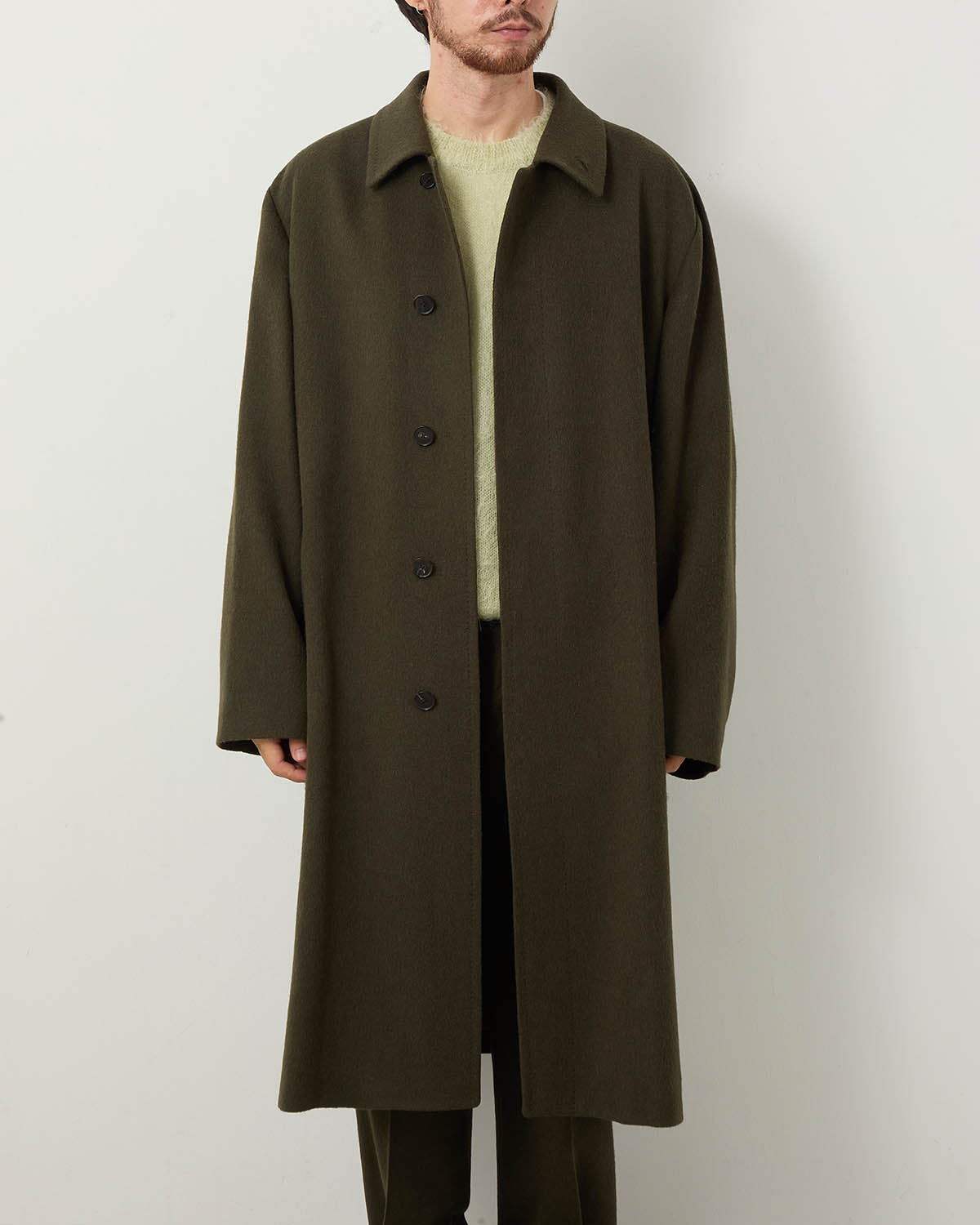 BABY CAMEL FLANNEL COAT