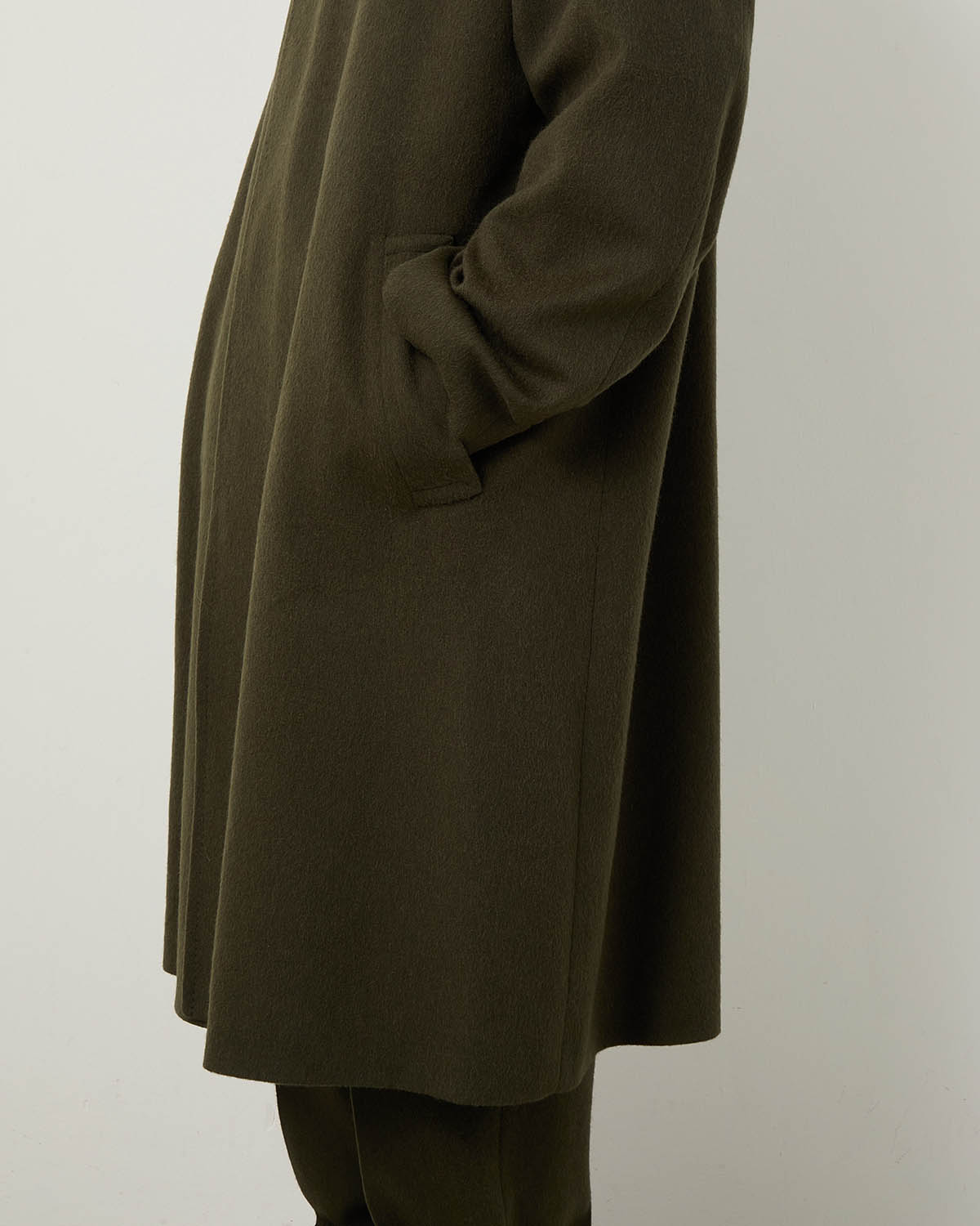 BABY CAMEL FLANNEL COAT