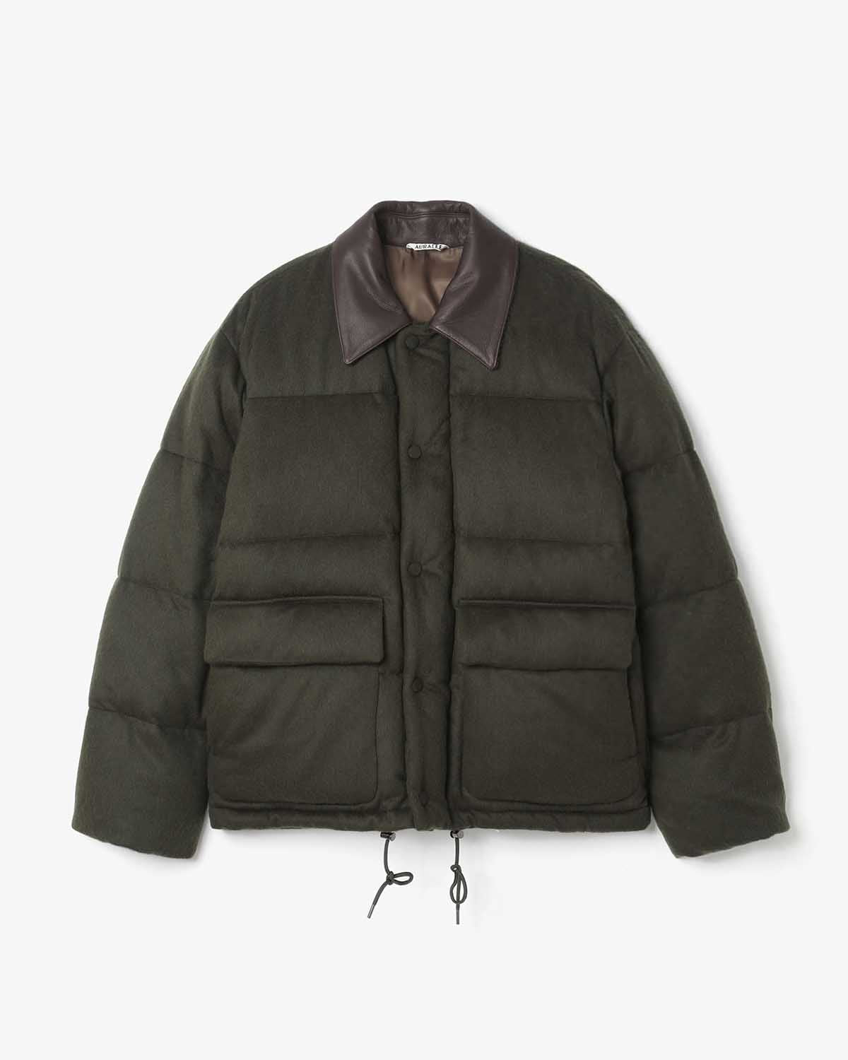 BABY CAMEL FLANNEL DOWN BLOUSON