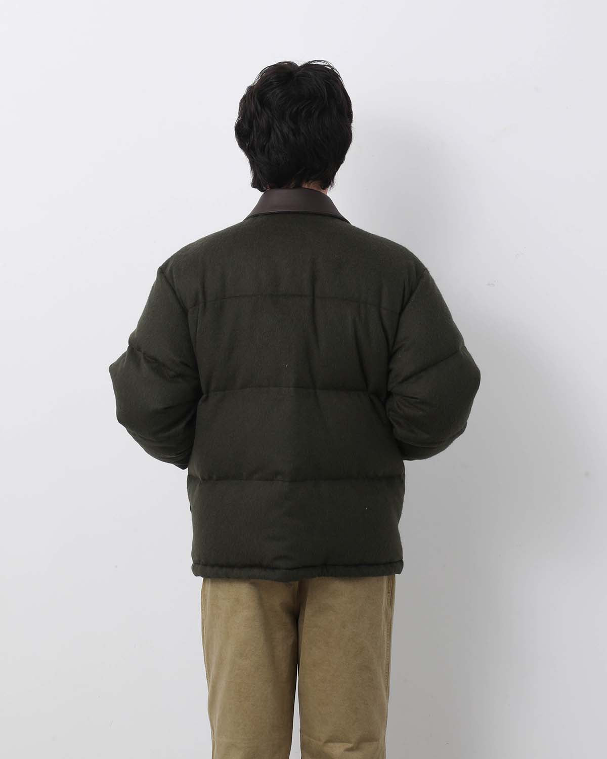 BABY CAMEL FLANNEL DOWN BLOUSON