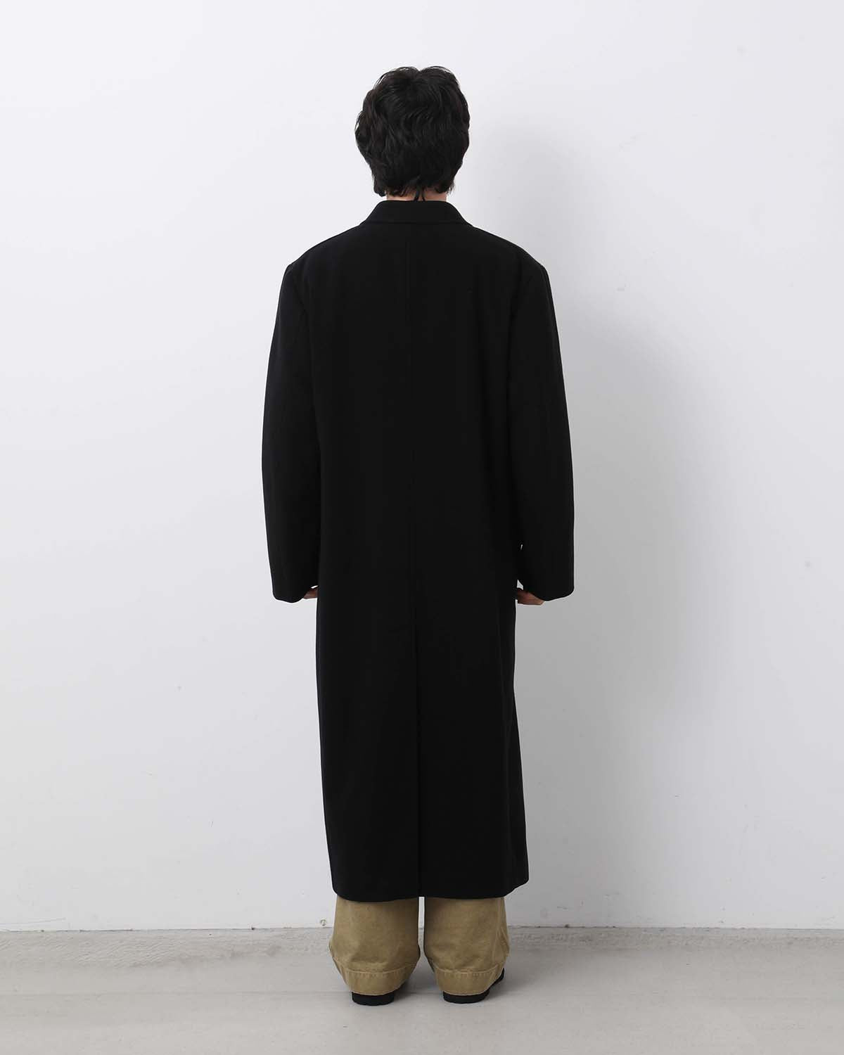 SUPER FINE WOOL MOSSER CHESTERFIELD COAT