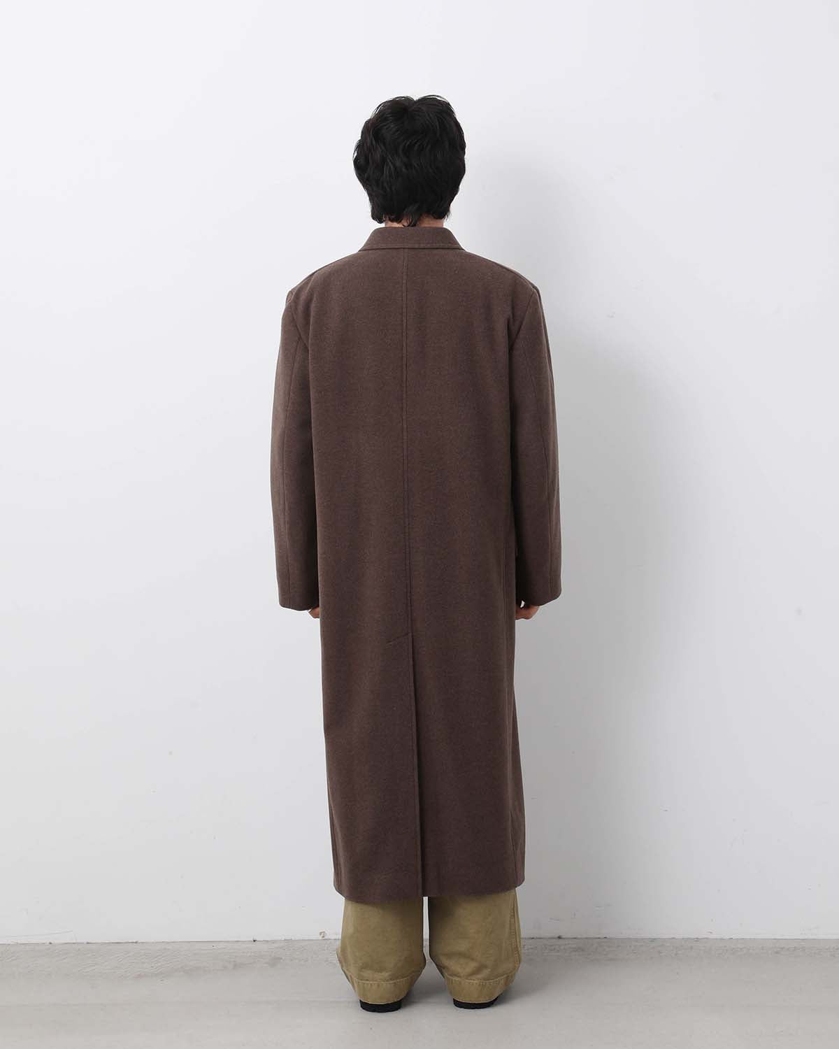 SUPER FINE WOOL MOSSER CHESTERFIELD COAT