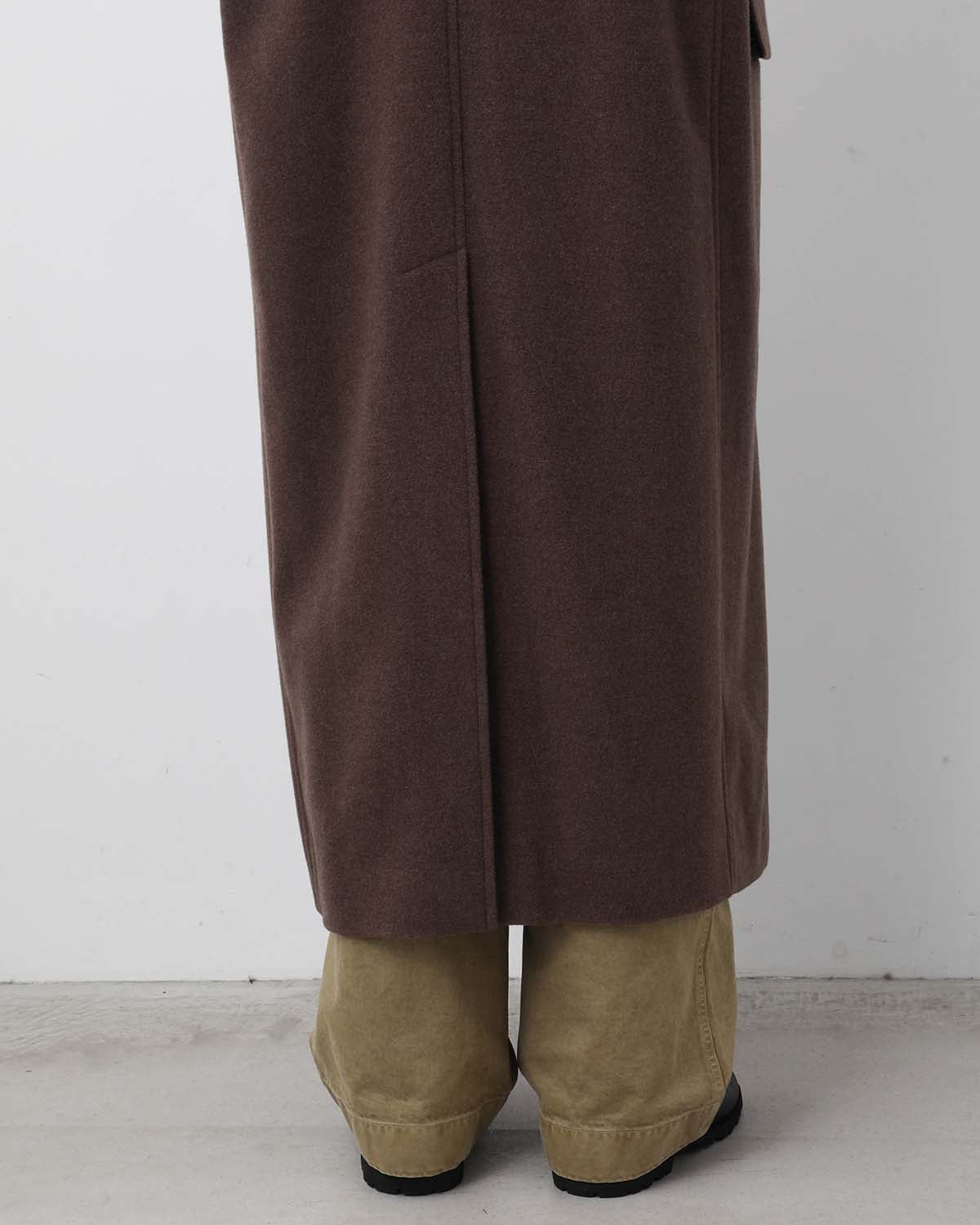 SUPER FINE WOOL MOSSER CHESTERFIELD COAT