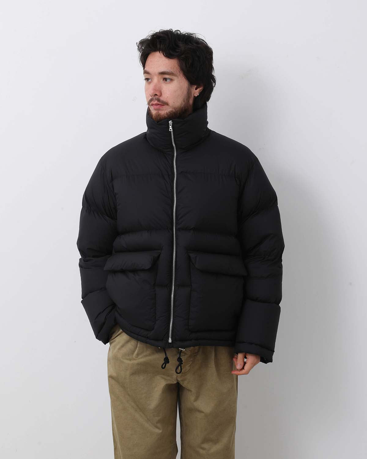 SUPER LIGHT NYLON RIPSTOP DOWN BLOUSON