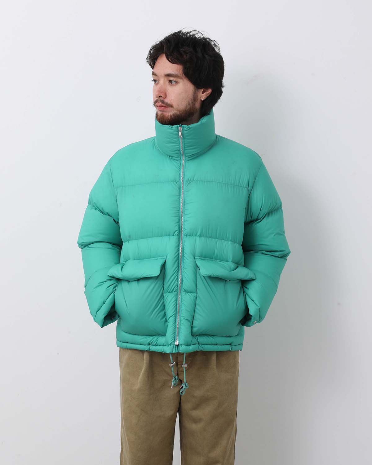 SUPER LIGHT NYLON RIPSTOP DOWN BLOUSON