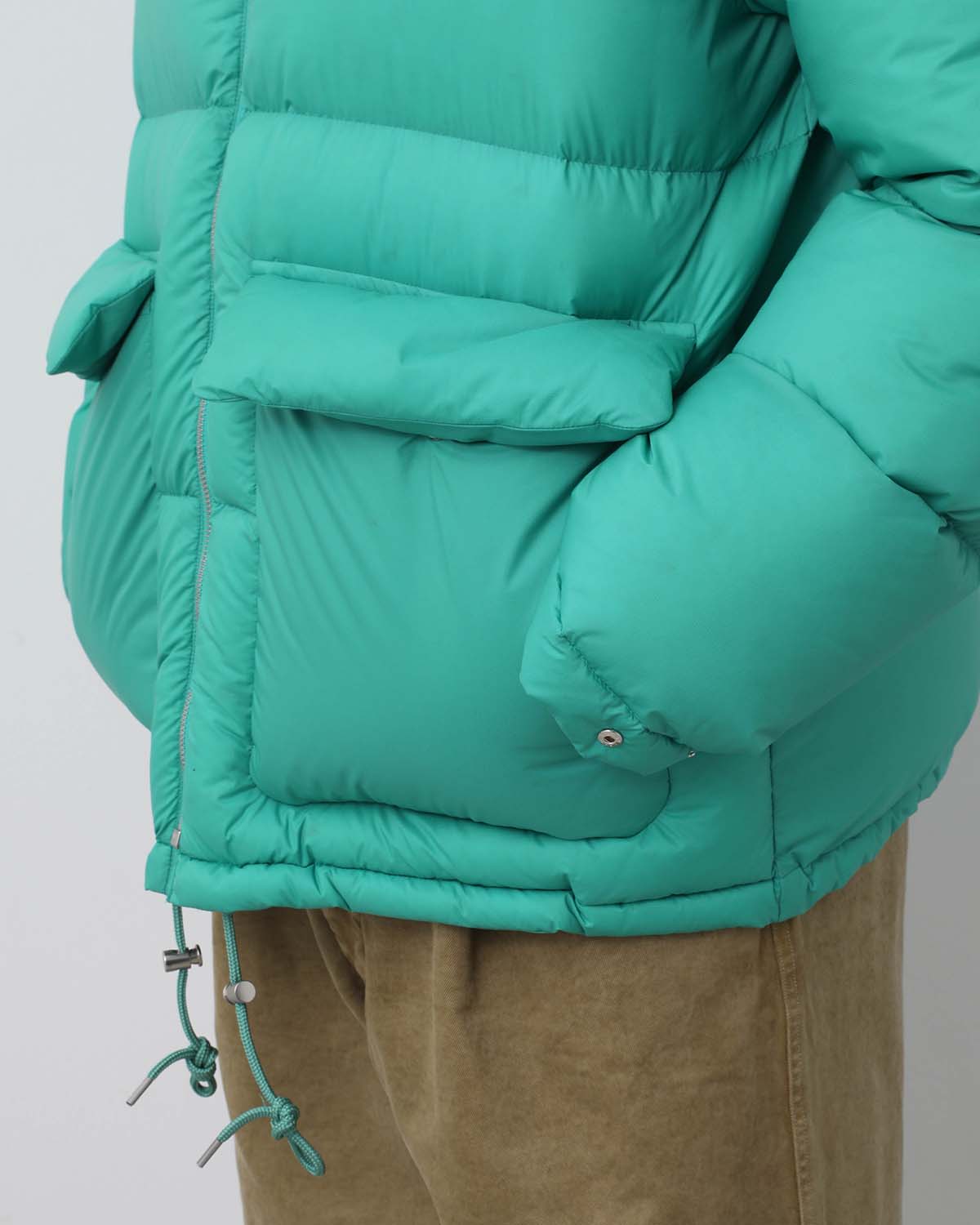 SUPER LIGHT NYLON RIPSTOP DOWN BLOUSON