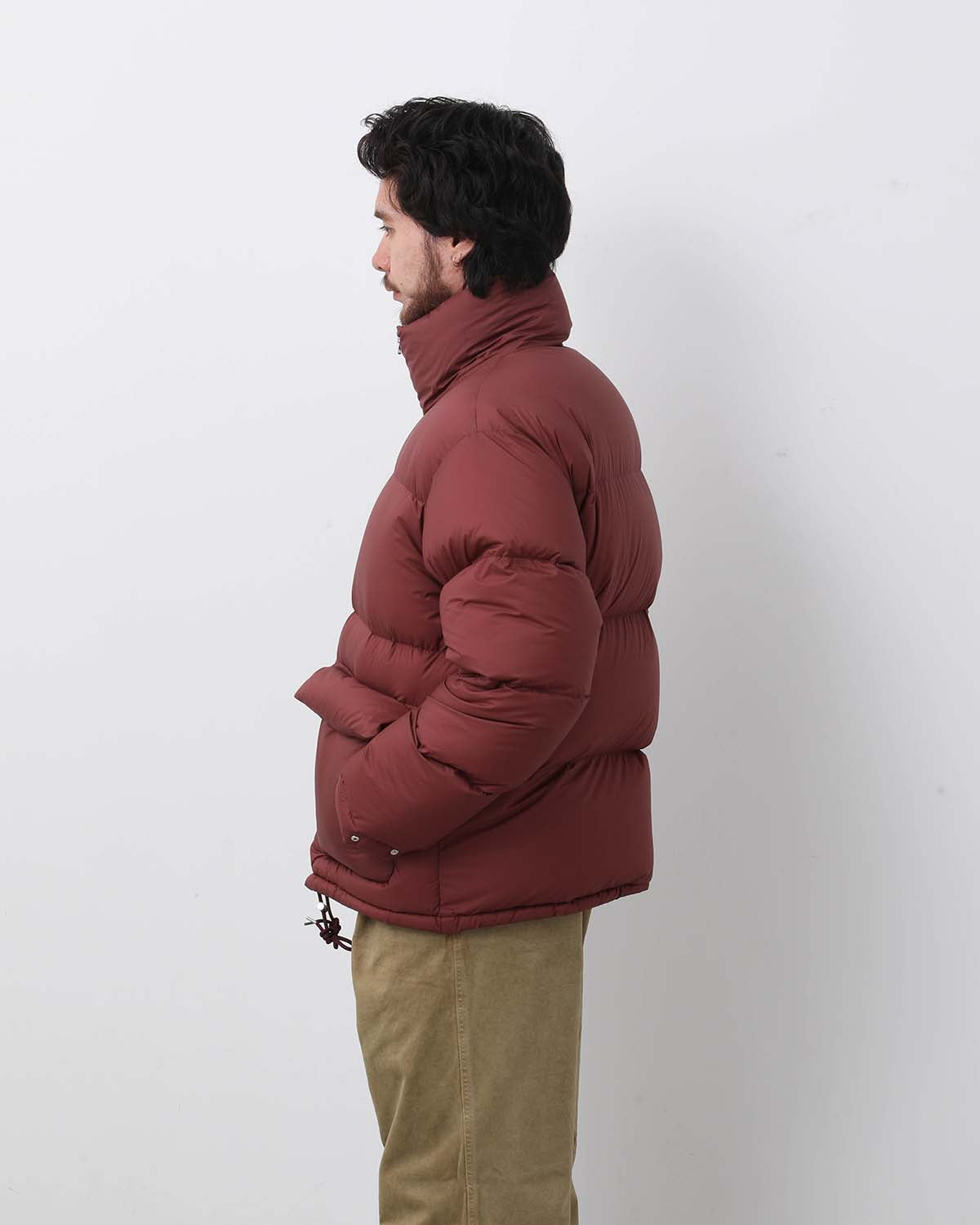 SUPER LIGHT NYLON RIPSTOP DOWN BLOUSON