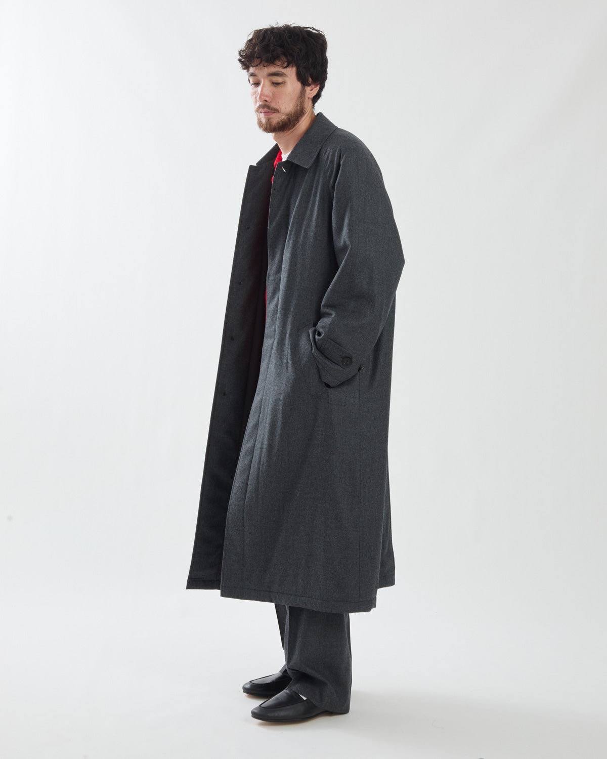 SUPER LIGHT WOOL PADDED COAT