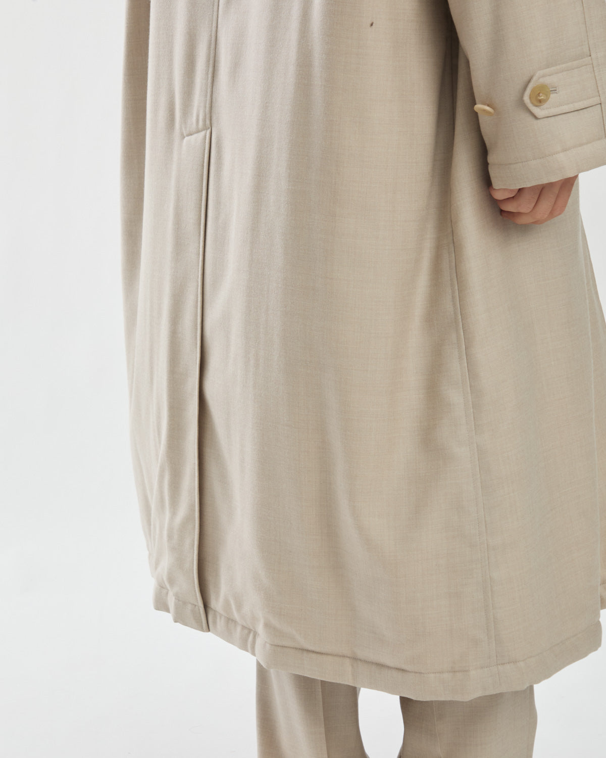 SUPER LIGHT WOOL PADDED COAT