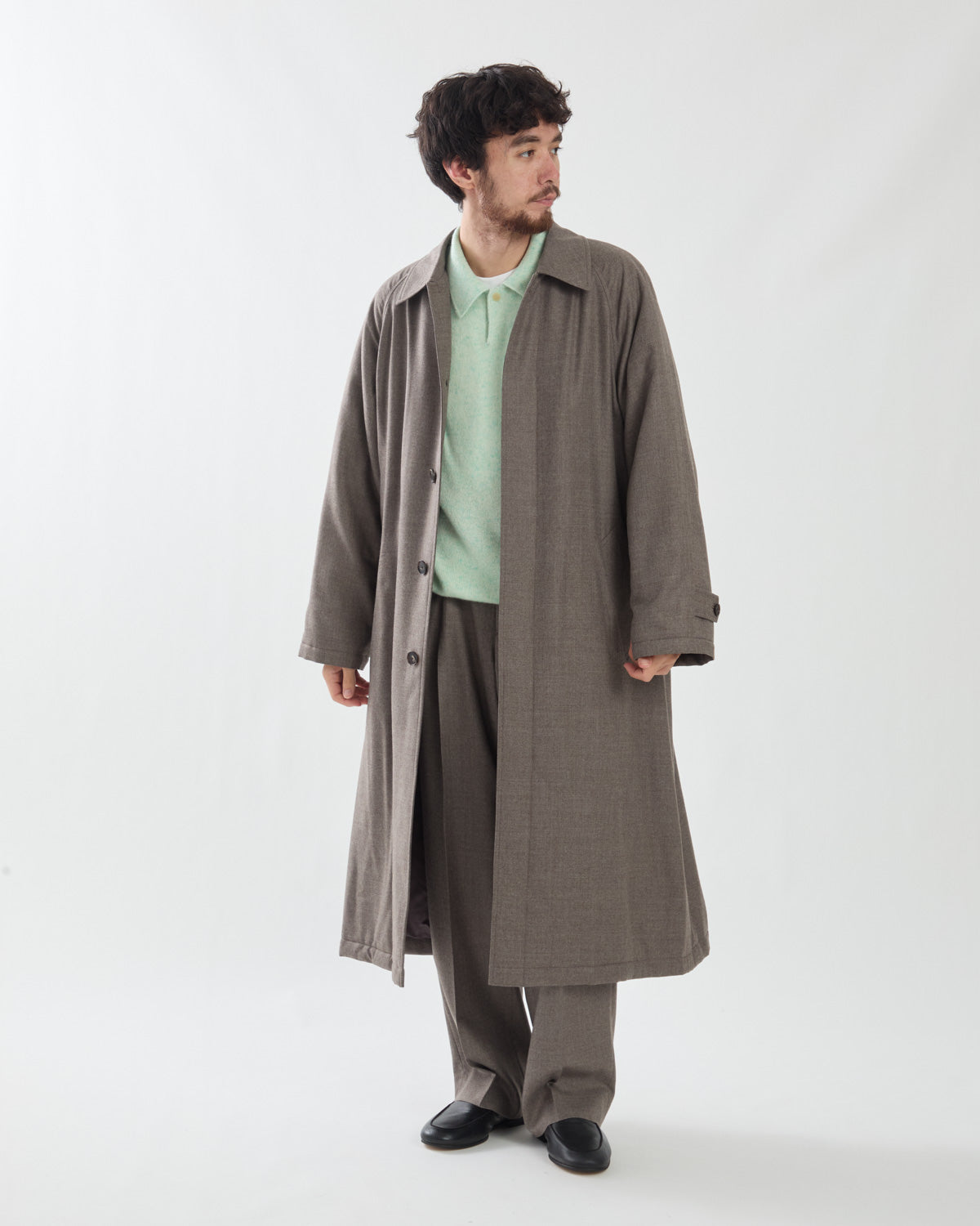 SUPER LIGHT WOOL PADDED COAT