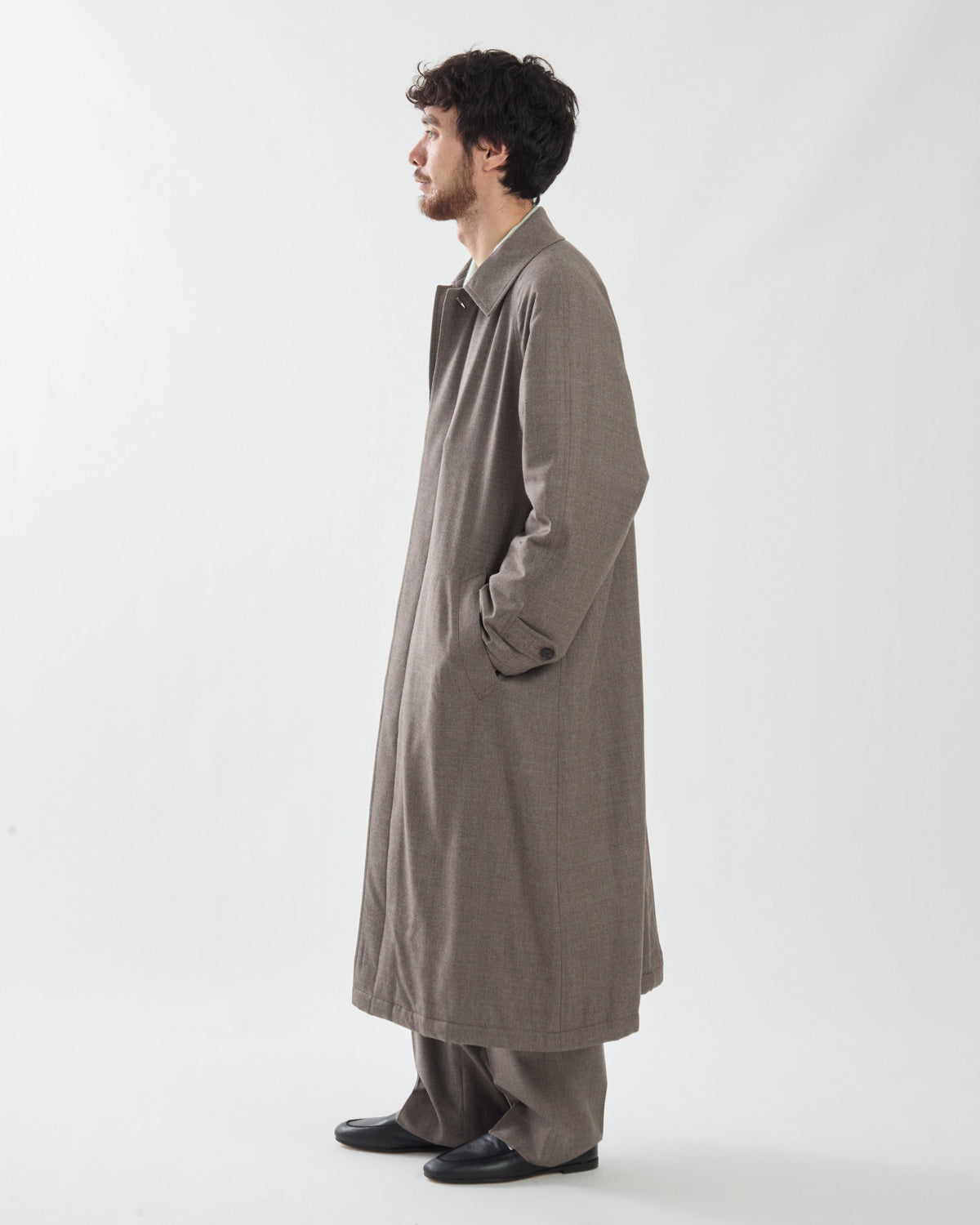 SUPER LIGHT WOOL PADDED COAT