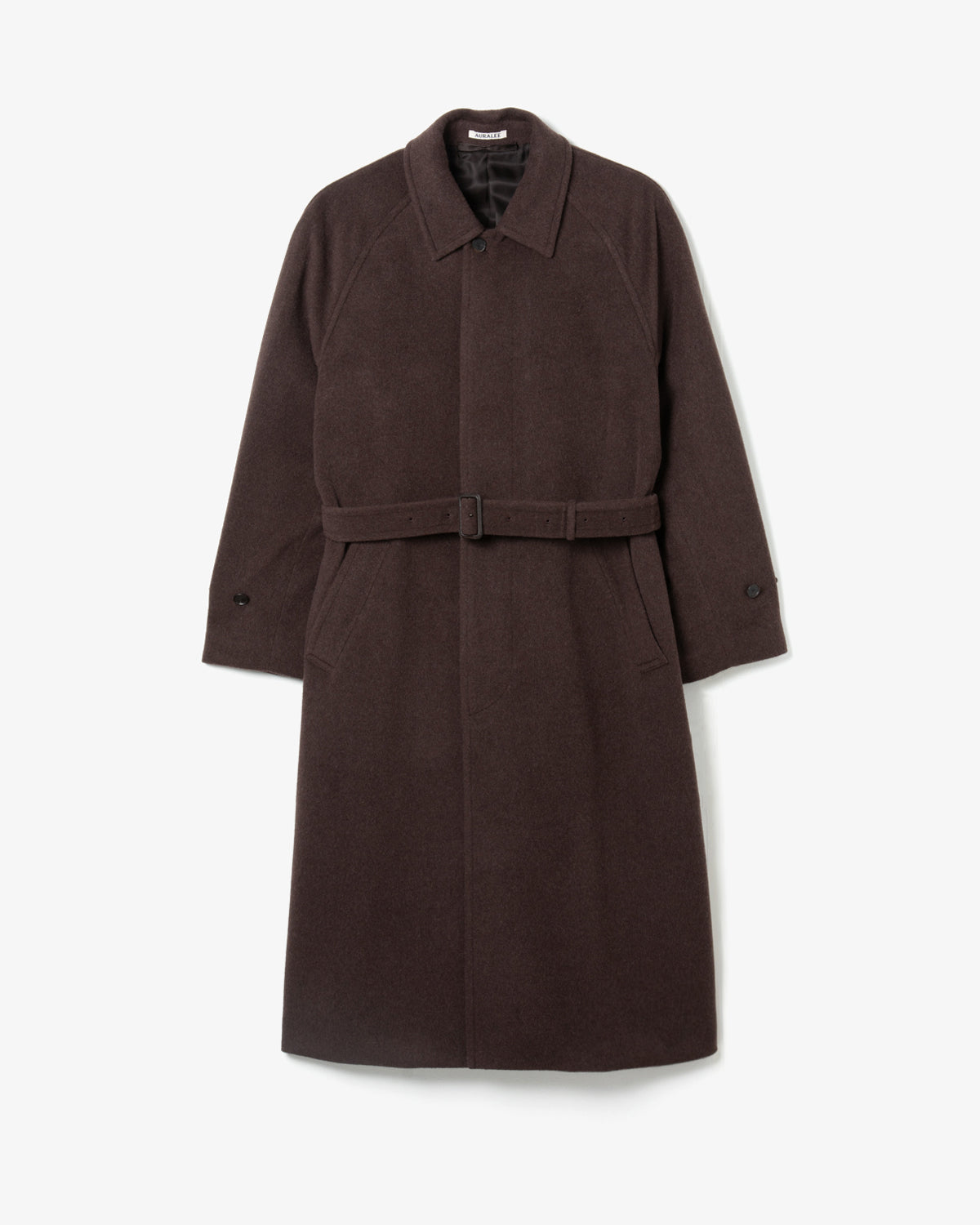 SUPER FINE WOOL MOSSER SOUTIEN COLLAR COAT