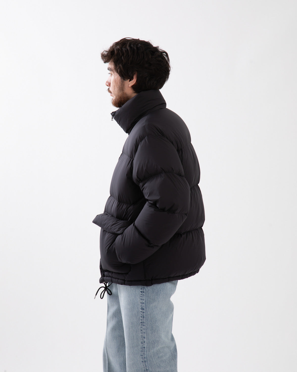SUPER LIGHT NYLON RIPSTOP DOWN BLOUSON