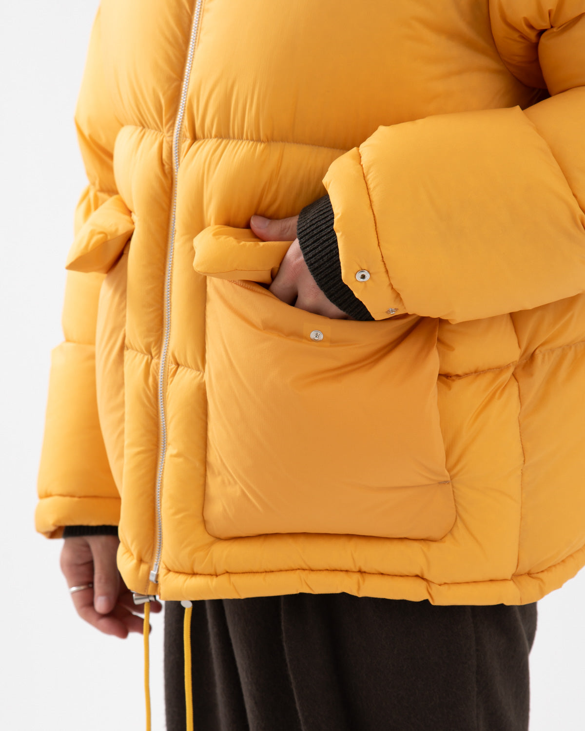 SUPER LIGHT NYLON RIPSTOP DOWN BLOUSON