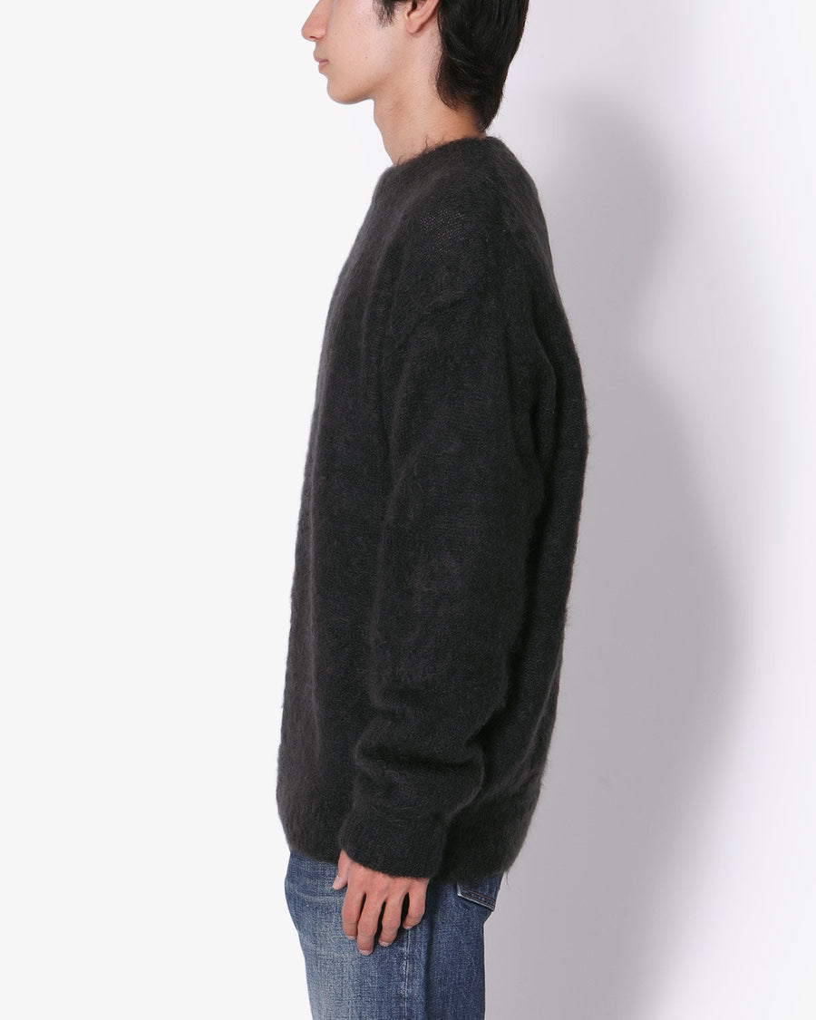 BRUSHED SUPER KID MOHAIR KNIT P/O – COVERCHORD