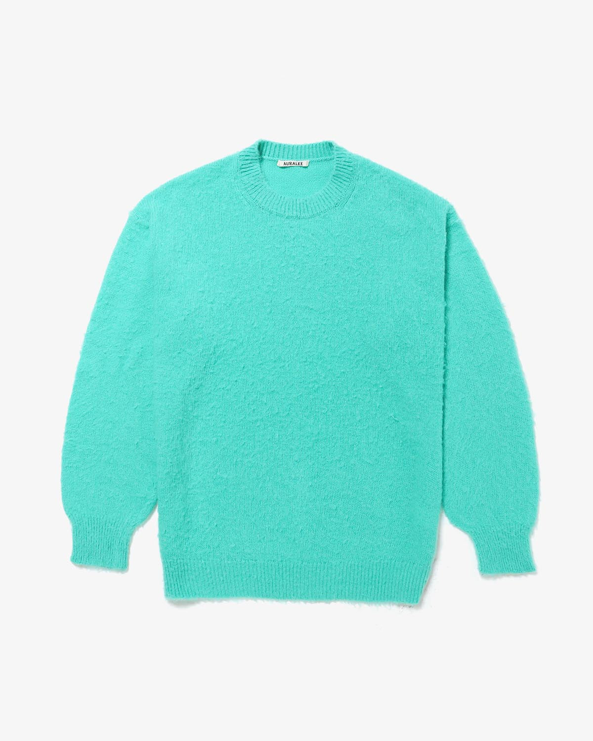 BRUSHED WOOL CASHMERE SILK KNIT P/O