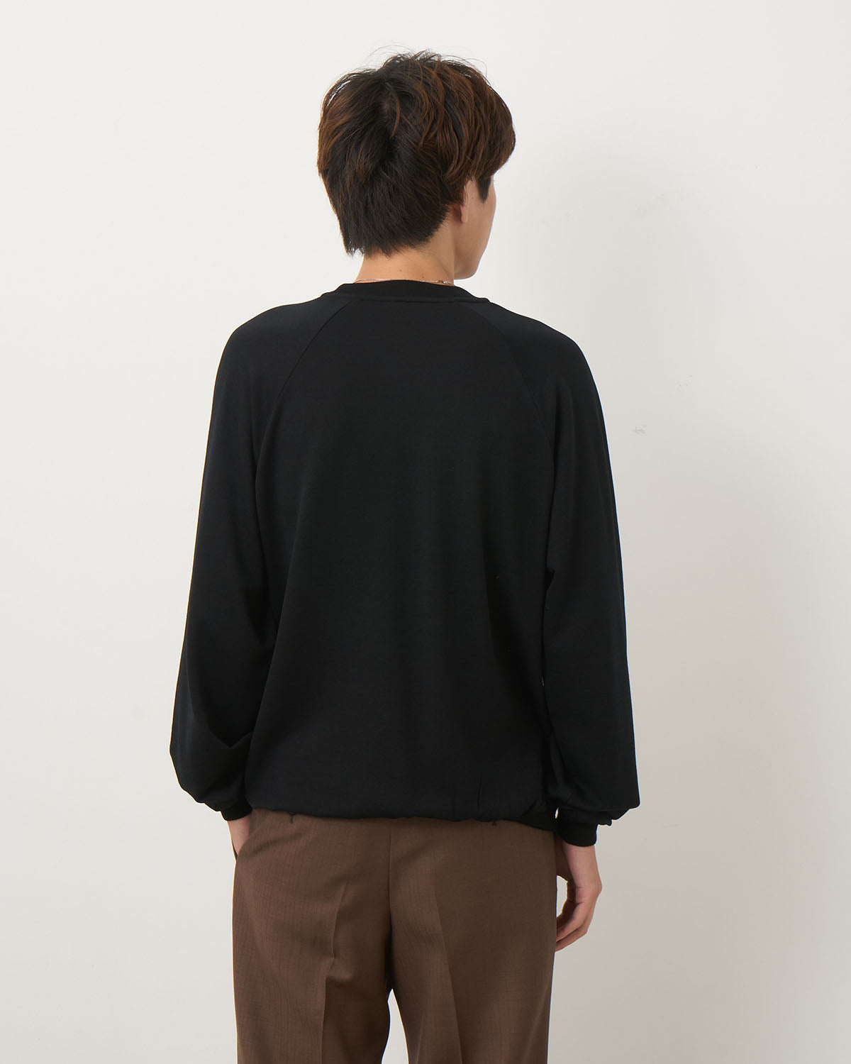LIGHT WOOL SWEAT P/O