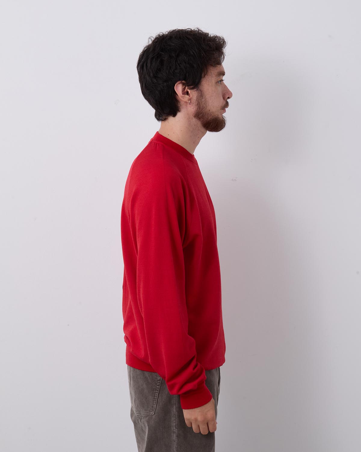 LIGHT WOOL SWEAT P/O
