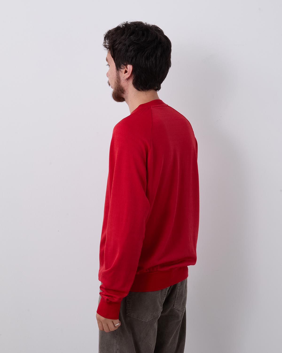 LIGHT WOOL SWEAT P/O
