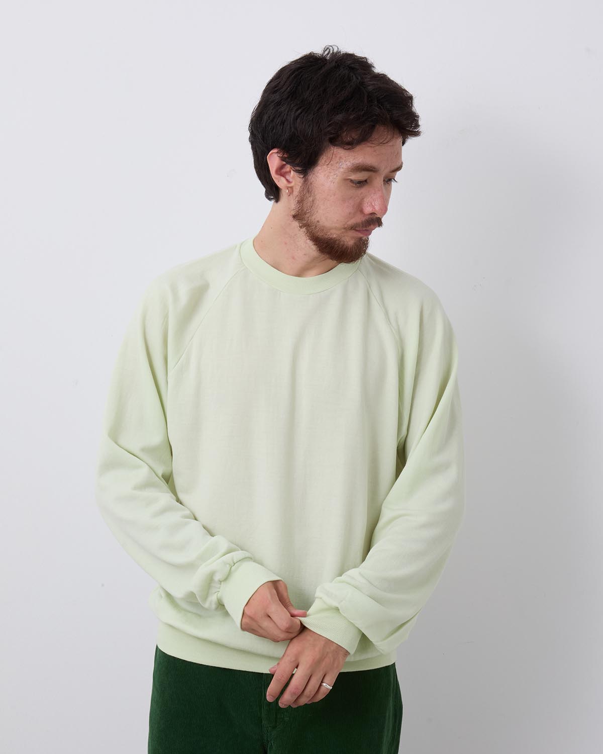 LIGHT WOOL SWEAT P/O