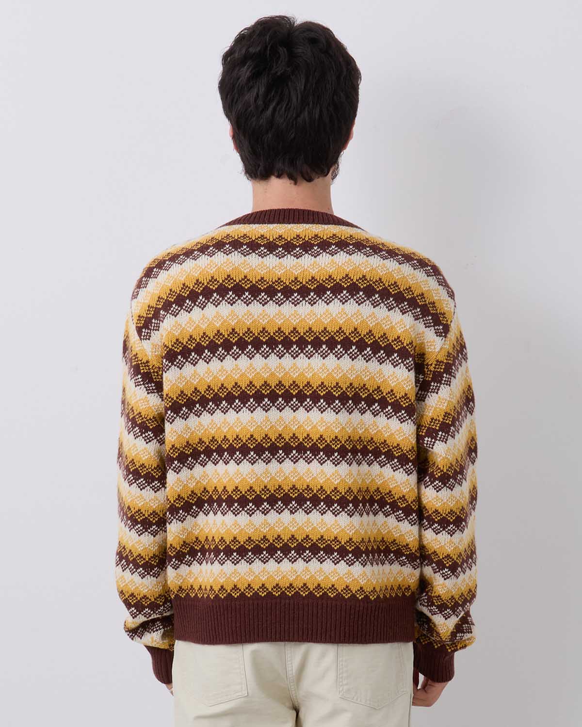 CASHMERE JACQUARD KNIT P/O