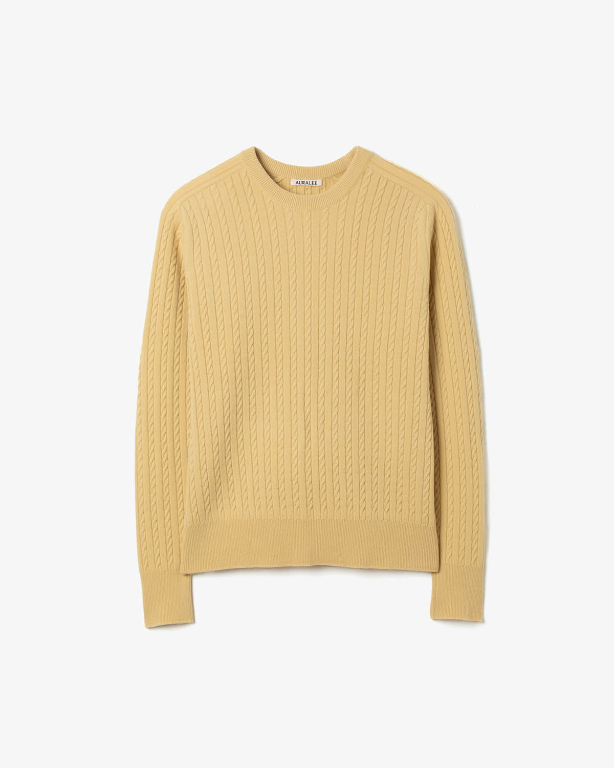 SUPER FINE WOOL ARAN KNIT P/O