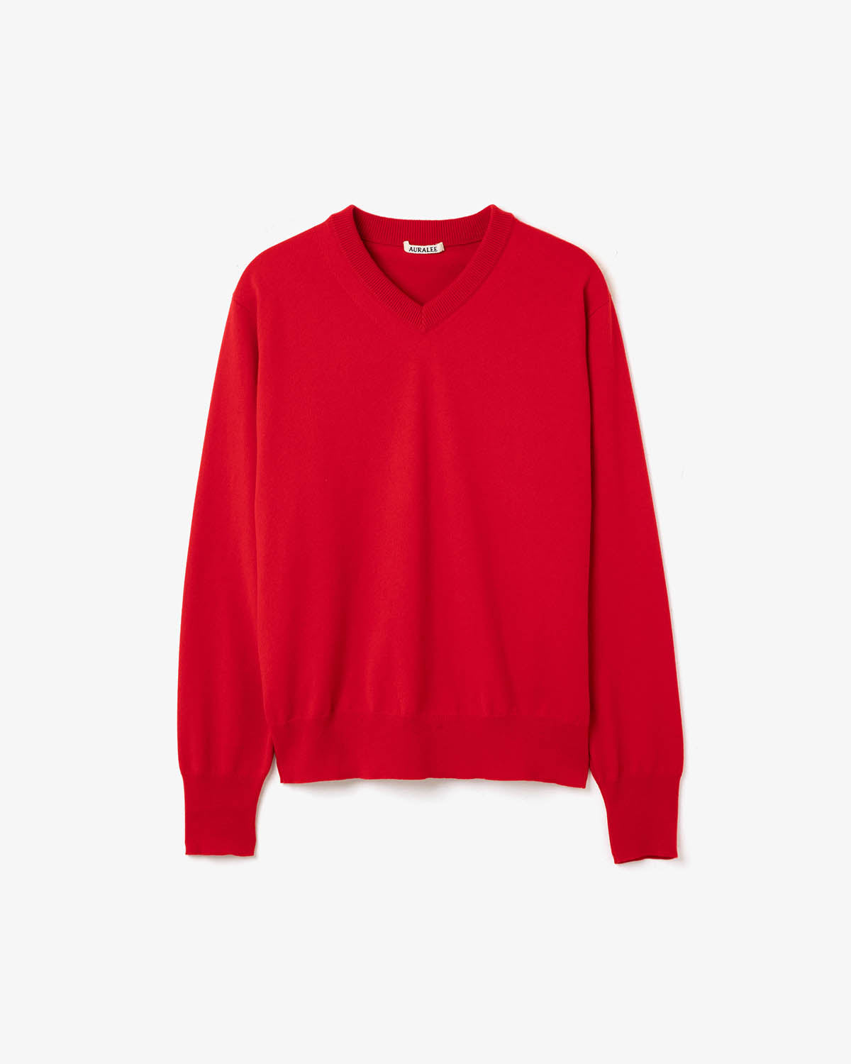 HIGH TWIST WOOL KNIT V-NECK P/O