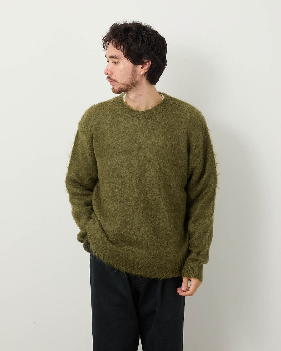 BRUSHED SUPER KID MOHAIR KNIT P/O – COVERCHORD