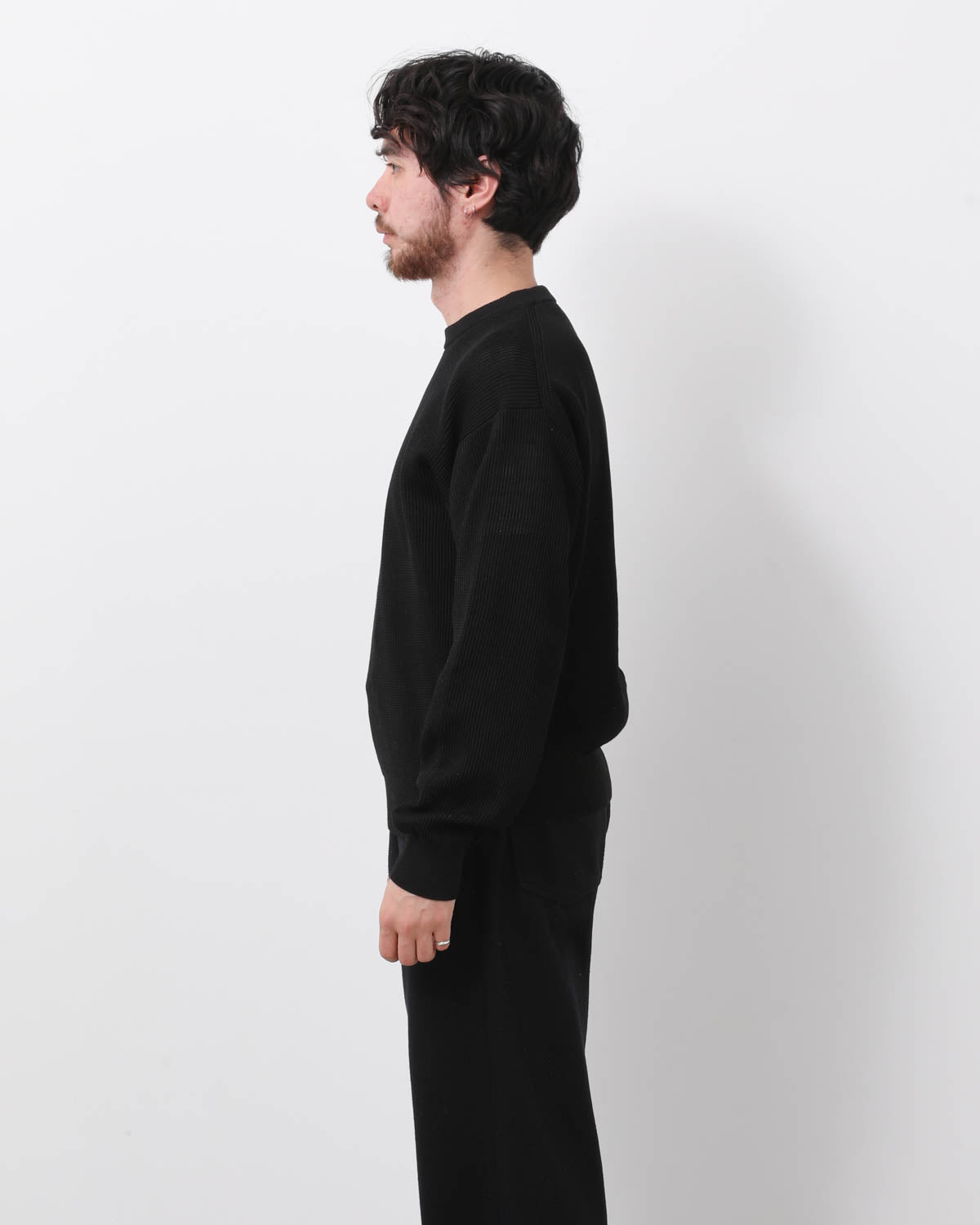 FLAT YARN RIB KNIT P/O