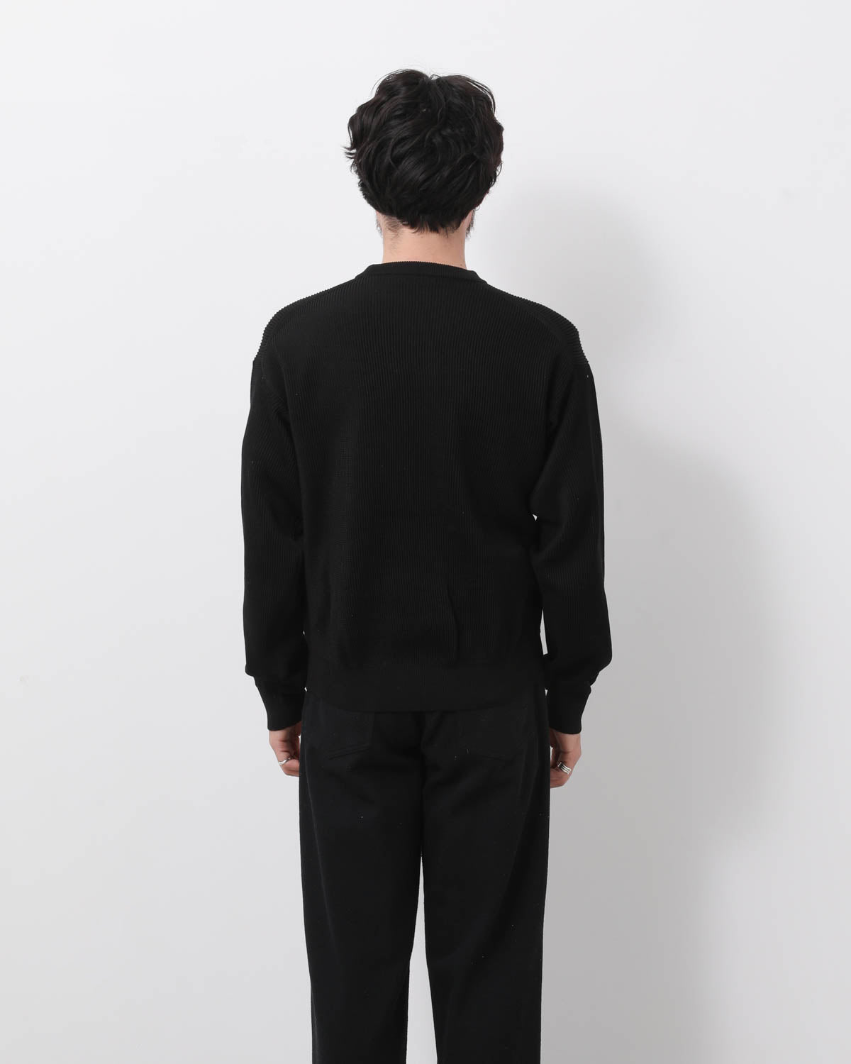 FLAT YARN RIB KNIT P/O