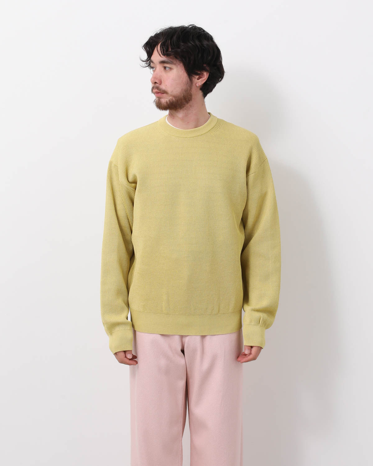 FLAT YARN RIB KNIT P/O