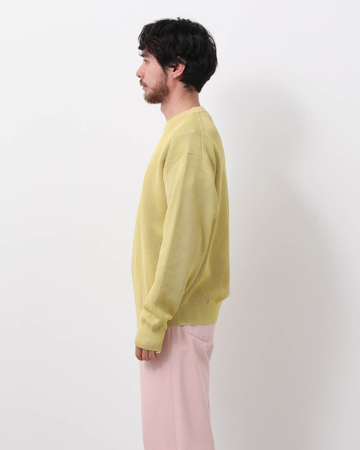 FLAT YARN RIB KNIT P/O