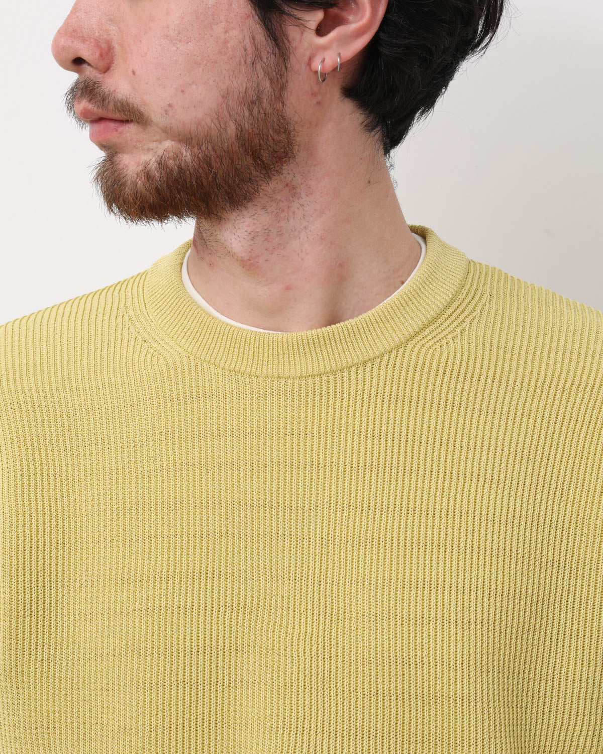 FLAT YARN RIB KNIT P/O